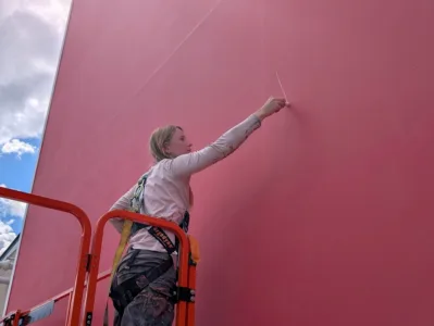 Mural work